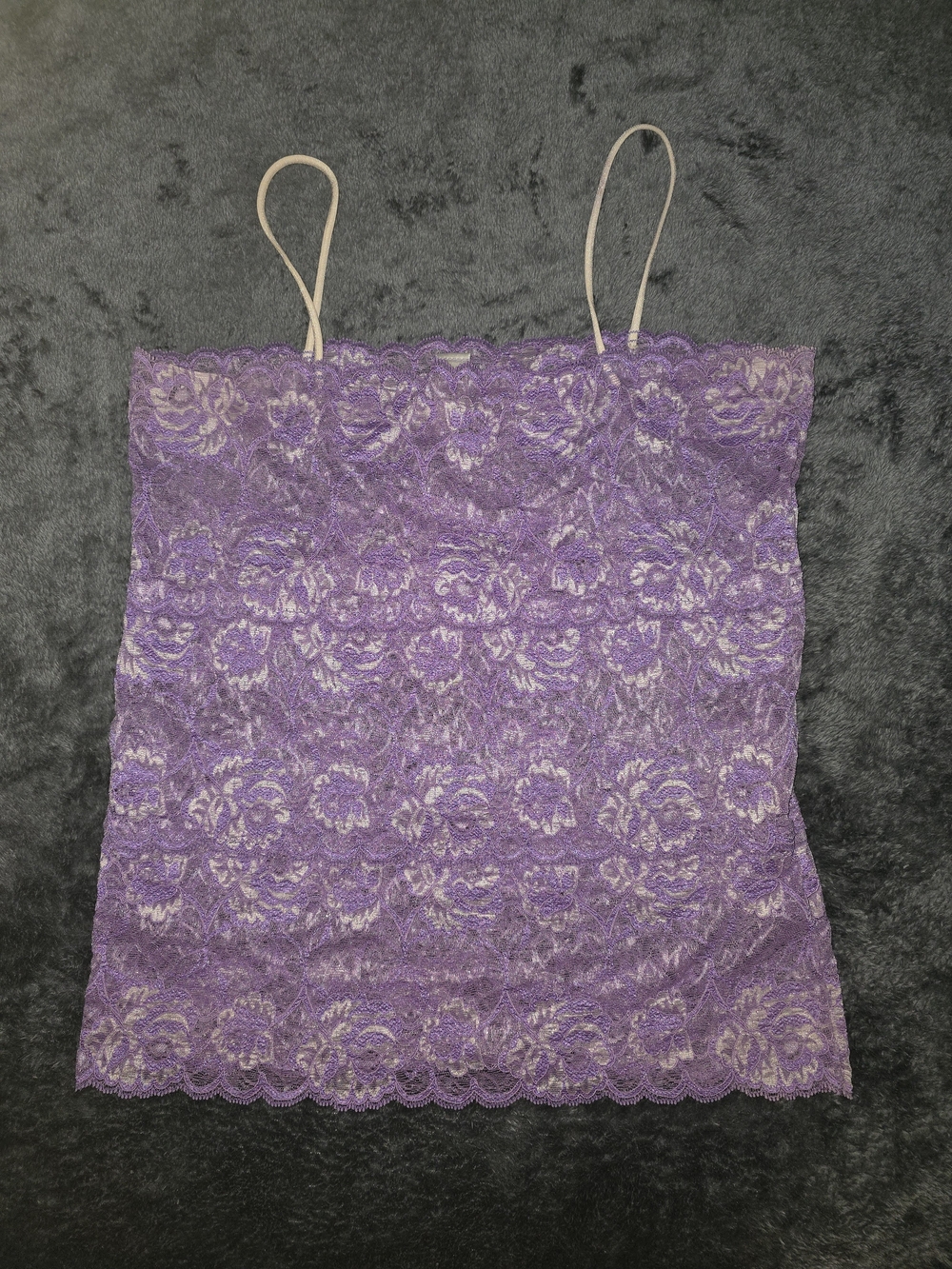 Secret Treasures Purple Lace Camisole